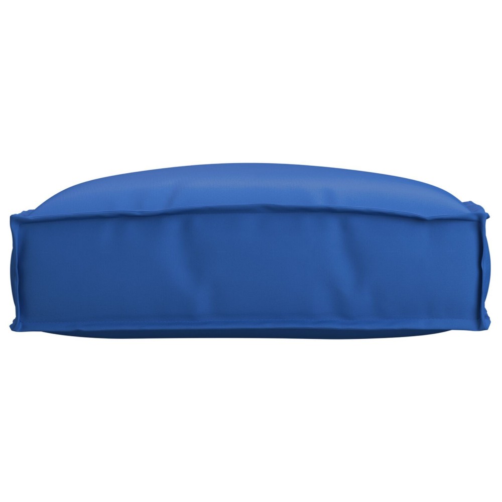 vidaXL Culoar pentru palete pentru șezut Albastru Regal 50 x 50 x 12 cm, țesătură Oxford.