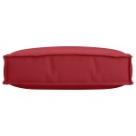 vidaXL Căptușeală de palet pentru scaun roșu vin 60x60x12 cm, țesătură Oxford vidaXL Căptușeală de palet pentru scaun roșu vin 60x60x12 cm, țesătură Oxford