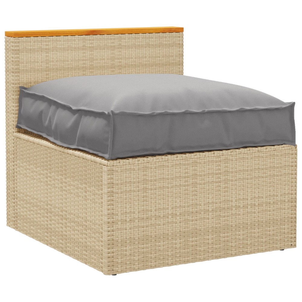 vidaXL Cojoc de palet pentru șezlong gri 70x70x12 cm, material Oxford