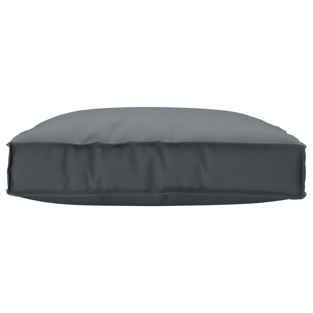 vidaXL Cojoc pentru palet pentru șezut antracit, 80 x 80 x 12 cm, din material Oxford.