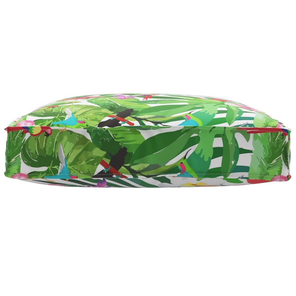 vidaXL Cojoc de Pallet pentru Scaun Tropical Jungle 80x80x12 cm Fabrică Oxford