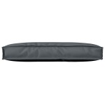 vidaXL Perdea pentru paleti pentru spătar antracit 80x40x12 cm, din material Oxford.