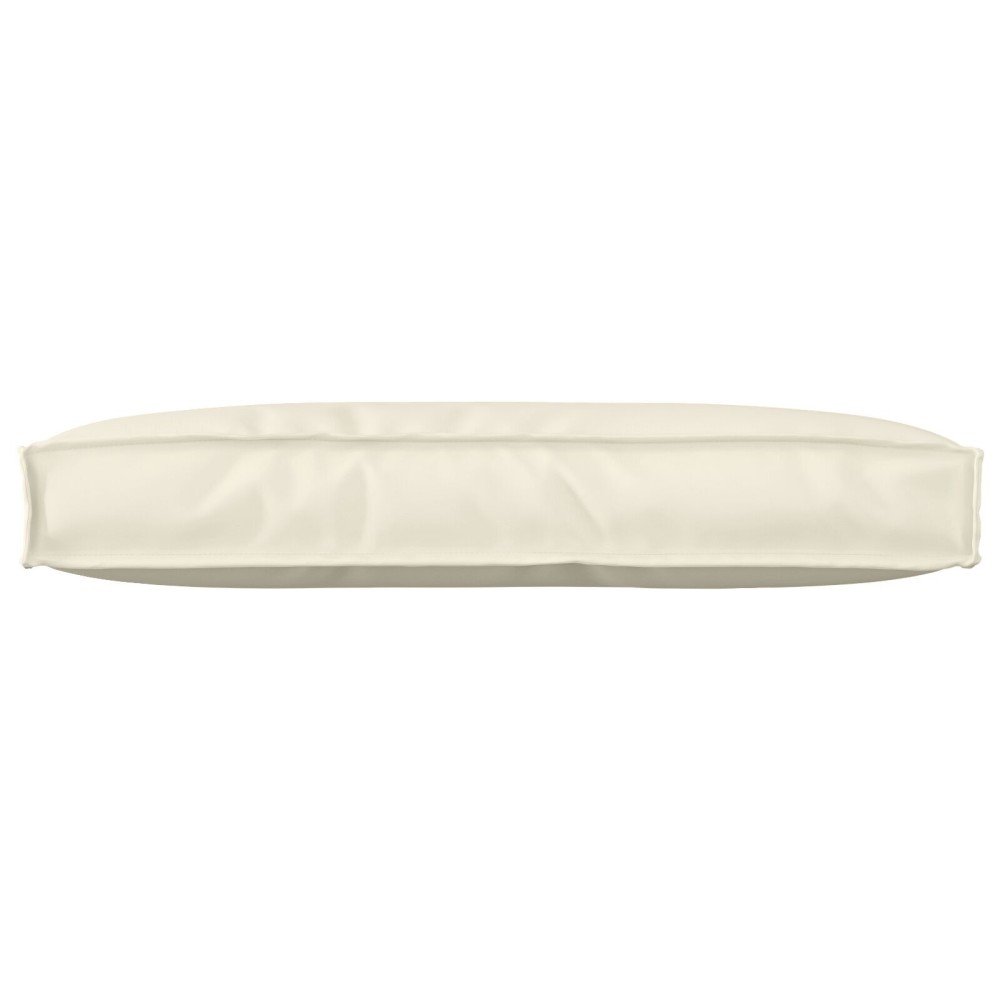 vidaXL Cojoc pentru palet , pentru spătar, Crem, 80 x 40 x 12 cm, din material Oxford.