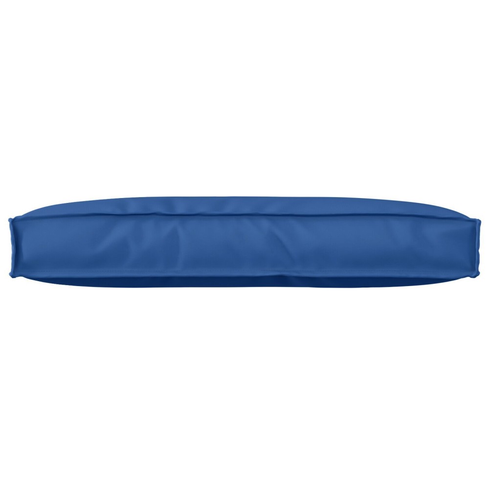 vidaXL Cojă de palet pentru spătar albastru regal 80 x 40 x 12 cm, din material Oxford.