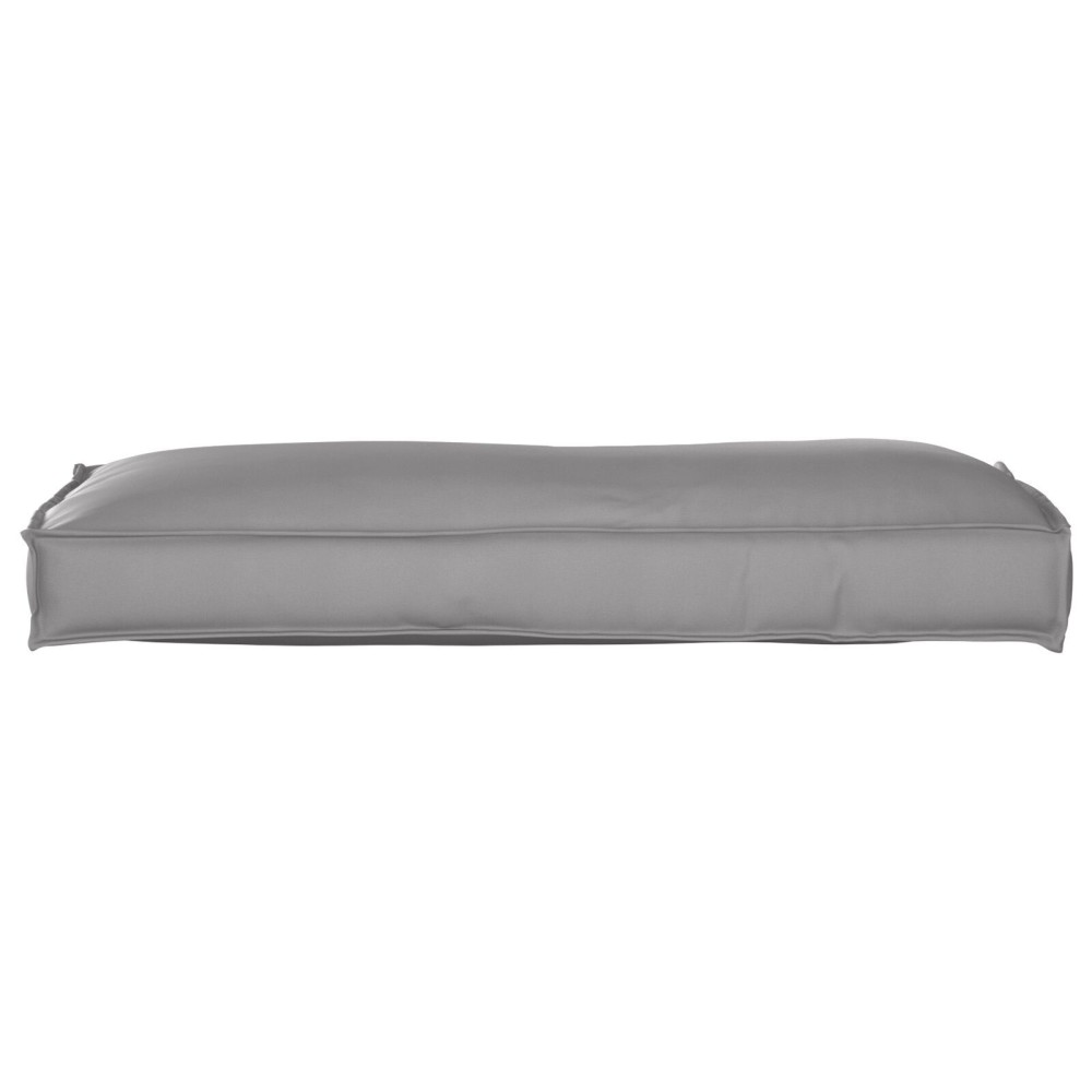 vidaXL Coushin pentru spate , gri, 120 x 40 x 12 cm, fabricat din Oxford.