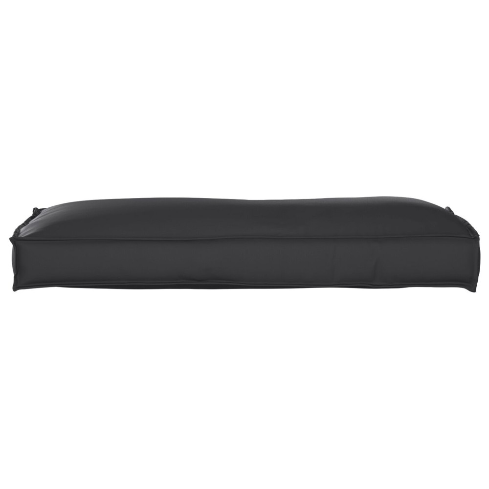 vidaXL Pernă pentru spătar Neagră 120x40x12 cm din țesătură Oxford