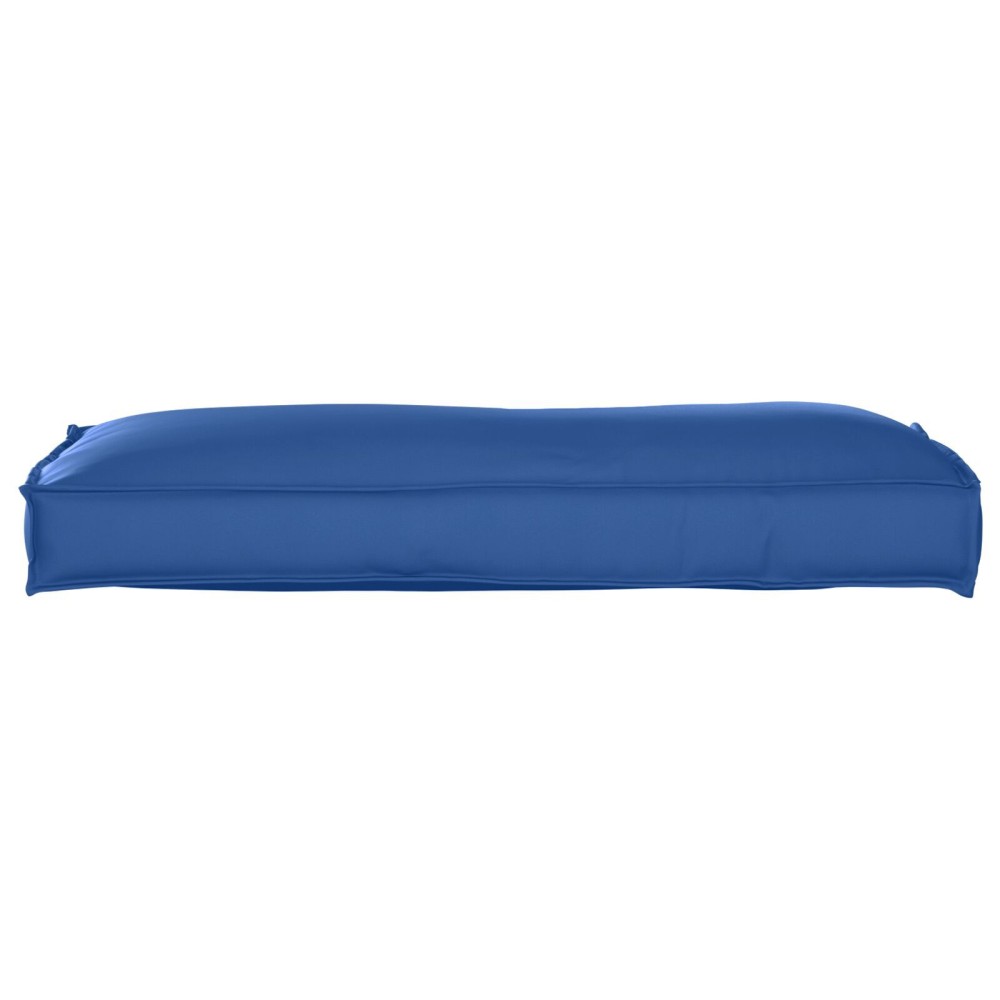 vidaXL Coushion Pallet pentru spătar, albastru regal, 120 x 40 x 12 cm, husă Oxford