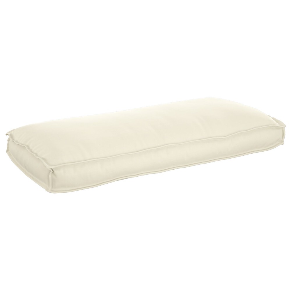vidaXL Pernă pentru paleți crem pentru șezut și spătar 120x50x12 cm din material Oxford