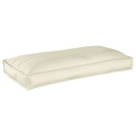 vidaXL Pernă Pallet pentru Șezut/Spătar Crem 120x60x12 cm, Material Oxford vidaXL Pernă Pallet pentru Șezut/Spătar Crem 120x60x12 cm, Material Oxford