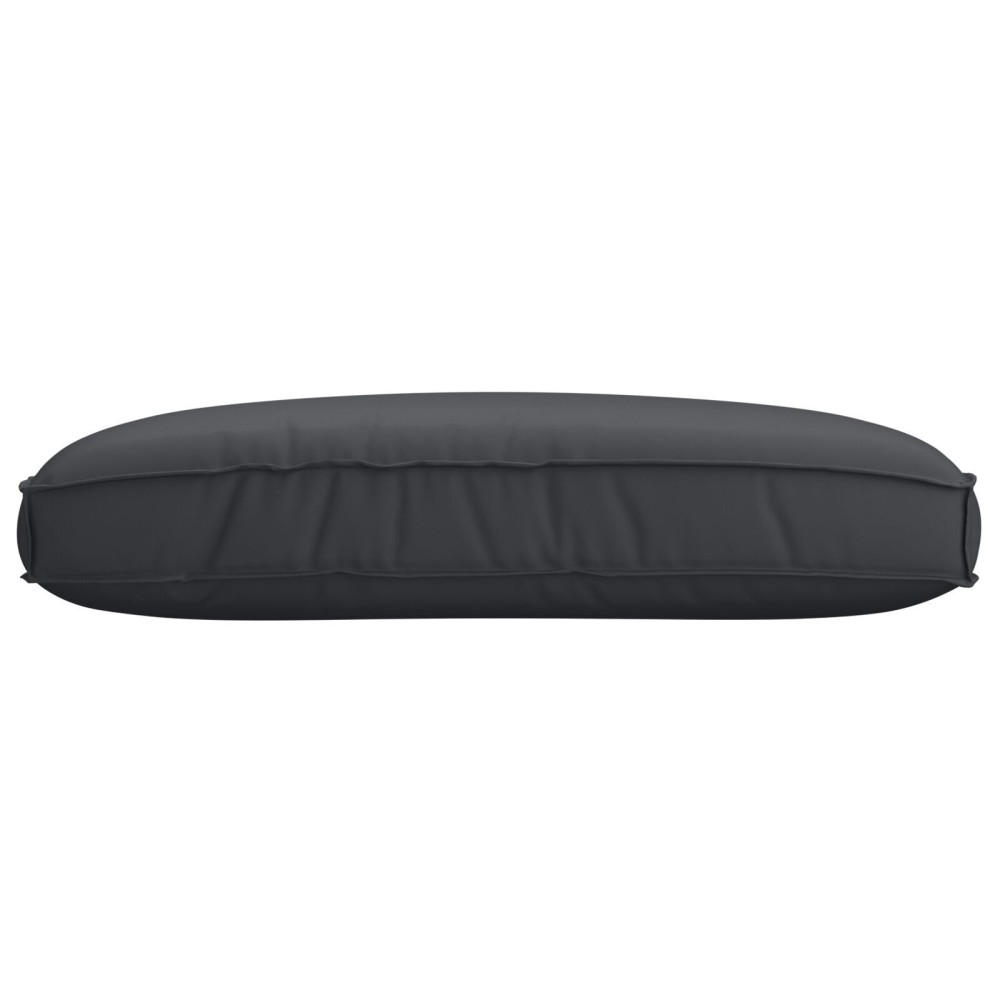 vidaXL Perna de paleți pentru șezut Neagră 120x80x12 cm