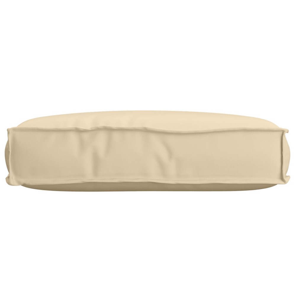 vidaXL Perna Palet pentru șezut Bej 60x40x8 cm Fabric Oxford
