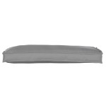 vidaXL Pernă pentru Palet pentru Bancă Gri 100x40x8 cm Material Oxford