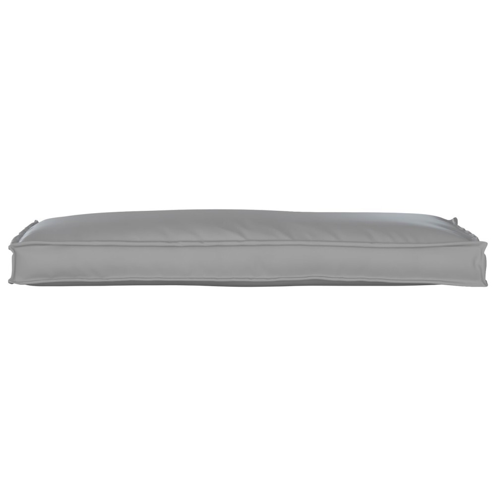 vidaXL Perna pentru palet gri pentru bancă 110x40x8 cm, din țesătură Oxford