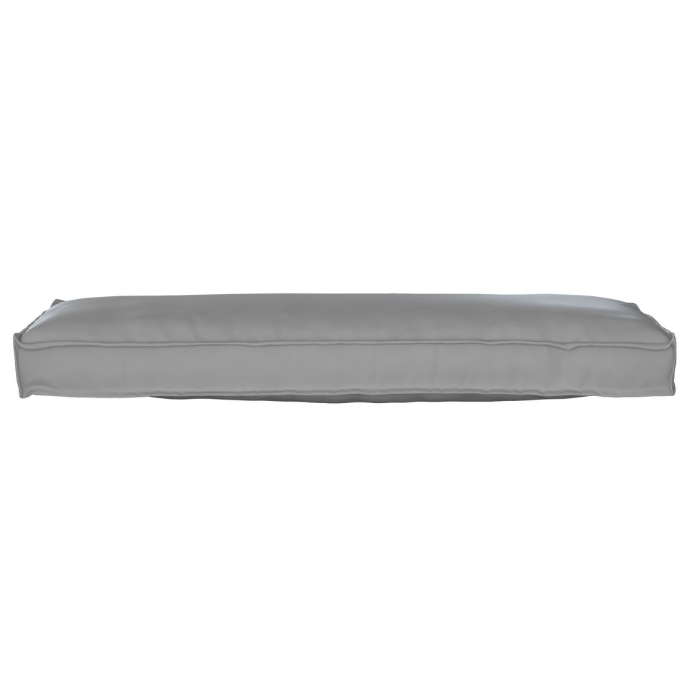 vidaXL Perna pentru palet pentru bancă, gri, 120 x 40 x 8 cm, din material Oxford.