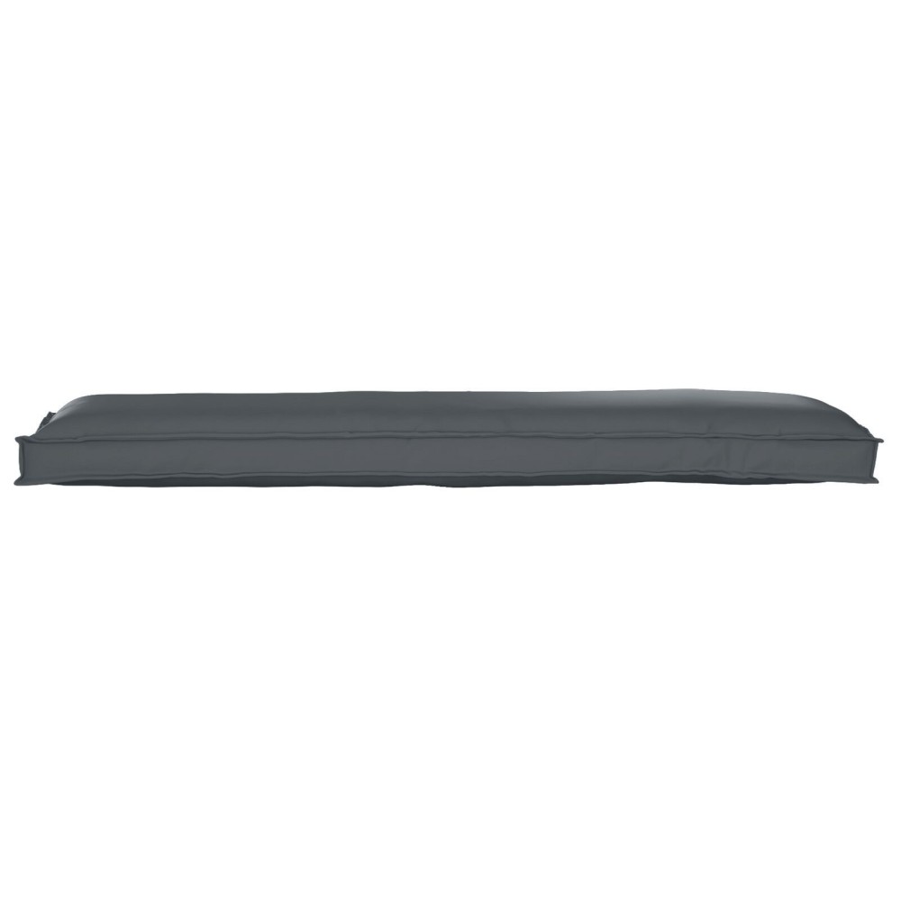 vidaXL Căpăcel pentru bancă Antracit 150x40x8 cm, fabricat din Oxford.