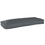 vidaXL Set de perne pentru palet 2 pcs Antracit 100 x 40 x 8 cm vidaXL Set de perne pentru palet 2 pcs Antracit 100 x 40 x 8 cm