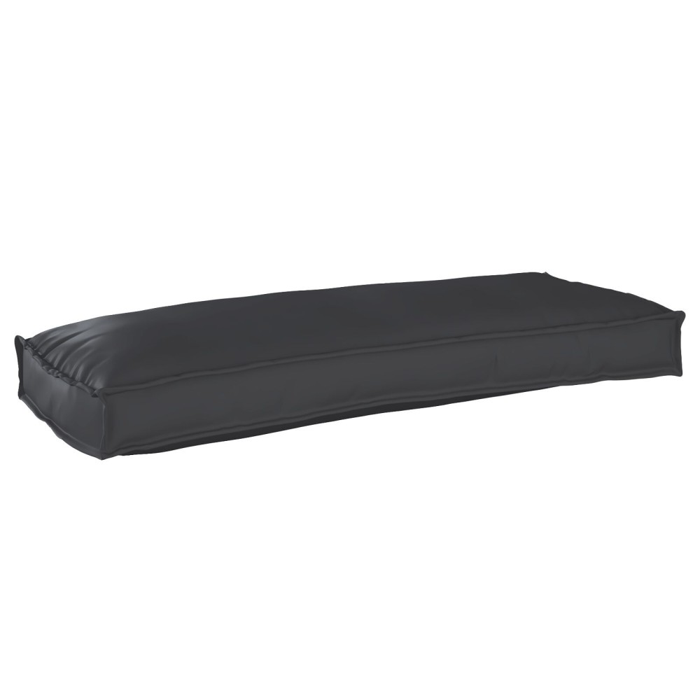 vidaXL Perne pentru palet pentru bancă 2 buc Negru 100x40x8 cm Fibră Oxford