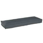 vidaXL Set de perne pentru palet 2 pcs Antracit 120 x 40 x 8 cm