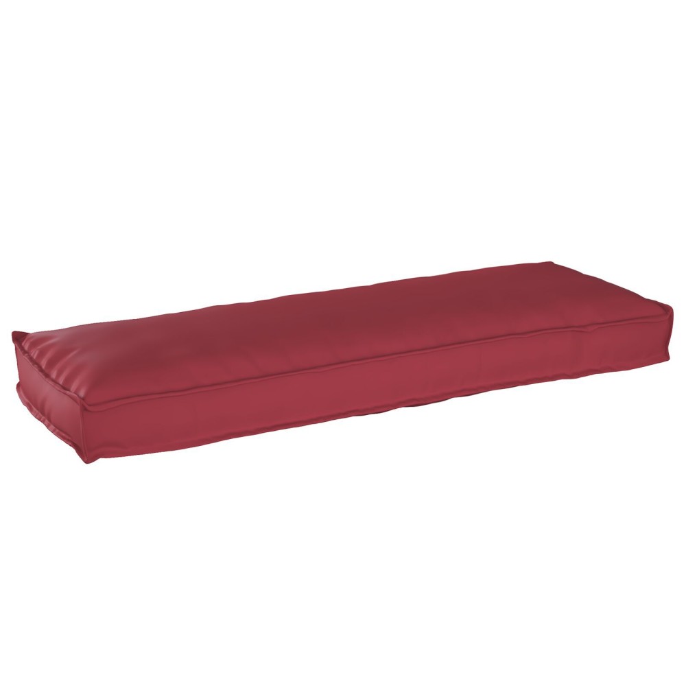 vidaXL Cojocuri pentru bancă 2 buc Bordo 120x40x8 cm Fabrică Oxford