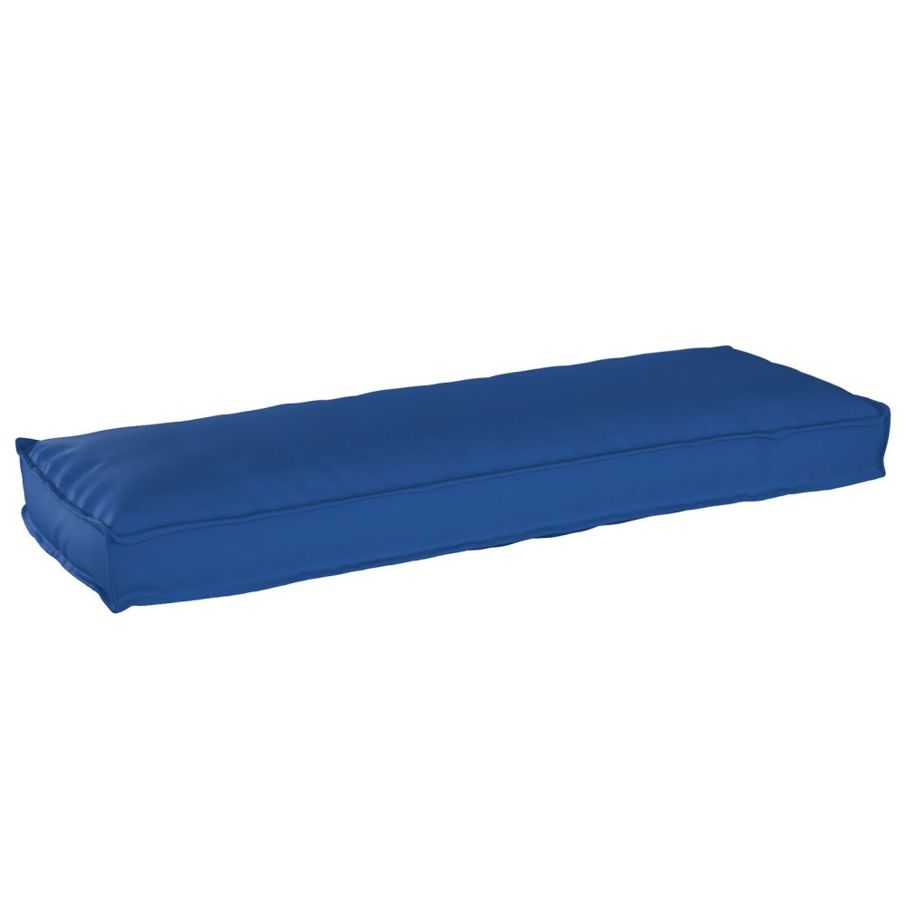 vidaXL Perne pentru paleți pentru bancă 2 buc Albastru regal 120x40x8 cm Material Oxford