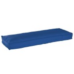 vidaXL Perne pentru paleți pentru bancă 2 buc Albastru regal 120x40x8 cm Material Oxford