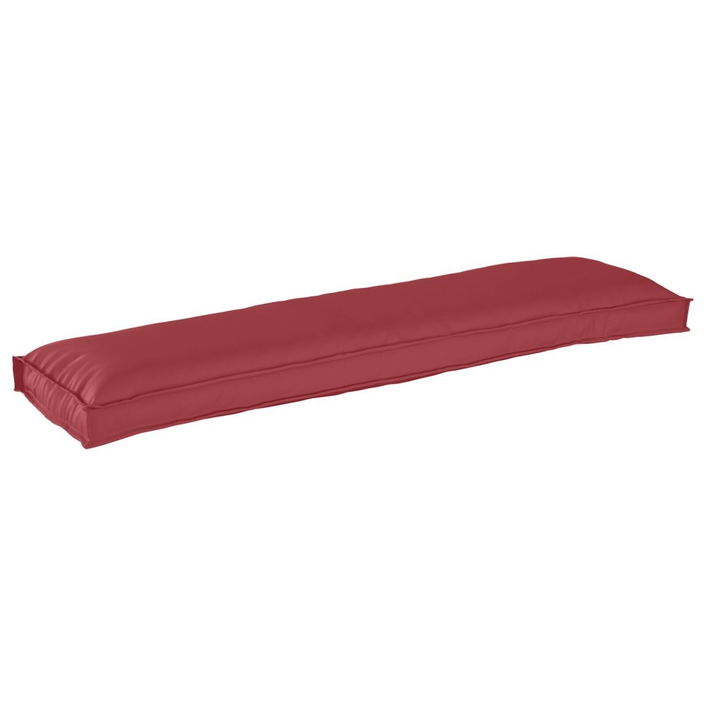 vidaXL Cojocuri pentru bancă 2 bucăți Roșu vin 150x40x8 cm Fabrică Oxford