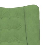 Scaun Relaxant vidaXL Verde Deschis din Catifea Scaun Relaxant vidaXL Verde Deschis din Catifea