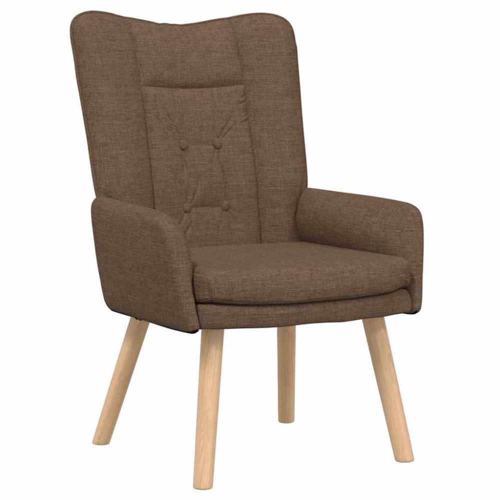 vidaXL Fotoliu de relaxare Maro 63 x 67 x 94 cm țesătură