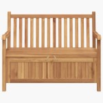 vidaXL Bancă de grădină cu șemineu cu depozitare Maro 114 x 60 x 90 cm