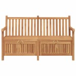vidaXL Bancă de grădină cu șemineu cu depozitare Maro 150 x 60 x 90 cm