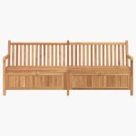 vidaXL Bancă de grădină cu șemineu cu depozitare Maro 228 x 60 x 90 cm vidaXL Bancă de grădină cu șemineu cu depozitare Maro 228 x 60 x 90 cm