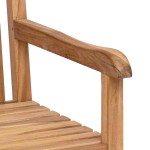vidaXL Bancă de grădină Maro 228 x 60 x 90 cm Lemn masiv de tec