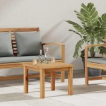 vidaXL Masă de cafea Maro 45 x 45 x 36 cm Lemn masiv de tec vidaXL Masă de cafea Maro 45 x 45 x 36 cm Lemn masiv de tec
