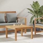 vidaXL Masă de cafea Maro 60 x 60 x 36 cm Lemn masiv de tec vidaXL Masă de cafea Maro 60 x 60 x 36 cm Lemn masiv de tec