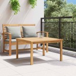 vidaXL Masă de cafea Maro 85 x 85 x 45 cm Lemn masiv de tec vidaXL Masă de cafea Maro 85 x 85 x 45 cm Lemn masiv de tec