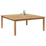 vidaXL Masă de cafea Maro 110 x 110 x 45 cm Lemn masiv de tec vidaXL Masă de cafea Maro 110 x 110 x 45 cm Lemn masiv de tec