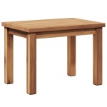 vidaXL Masă de cafea Maro 50 x 35 x 36 cm Lemn masiv de tec vidaXL Masă de cafea Maro 50 x 35 x 36 cm Lemn masiv de tec