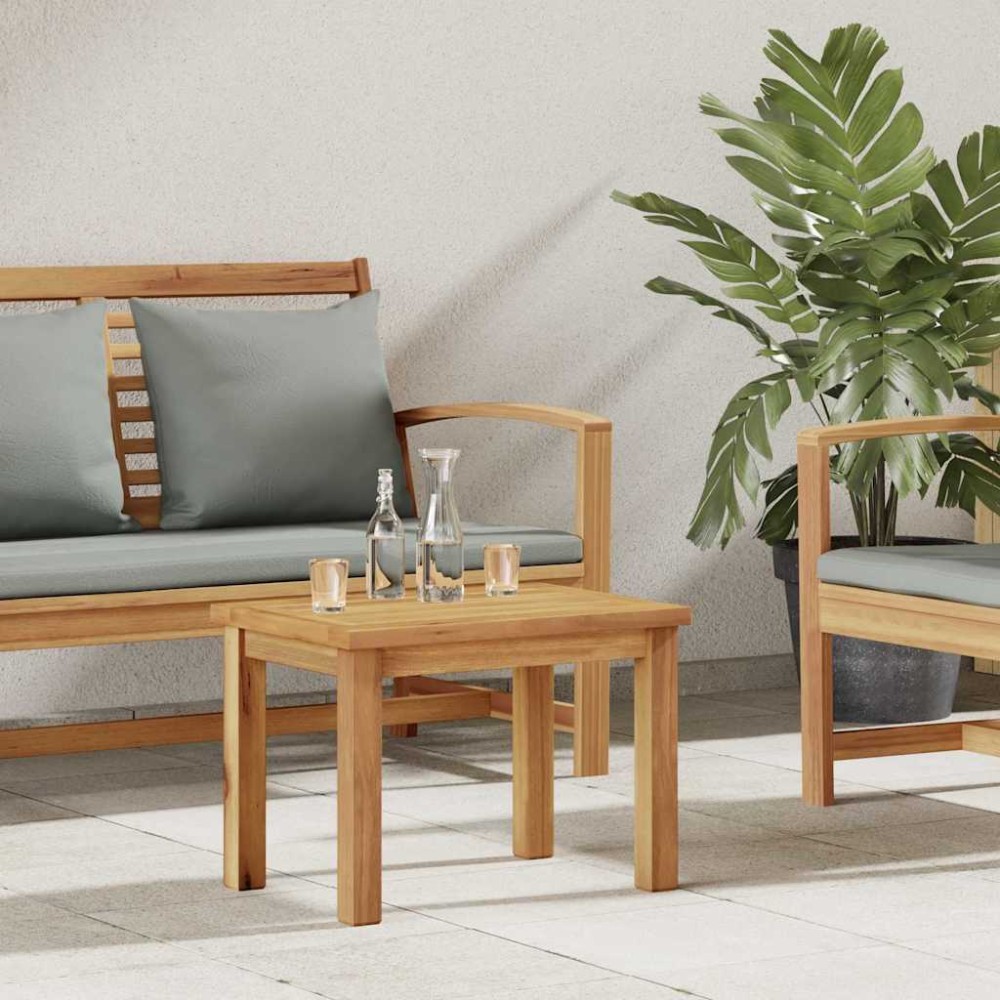vidaXL Masă de cafea Maro 50 x 35 x 36 cm Lemn masiv de tec