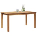 vidaXL Masă de cafea Maro 90 x 50 x 45.5 cm Lemn masiv de tec vidaXL Masă de cafea Maro 90 x 50 x 45.5 cm Lemn masiv de tec