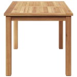 vidaXL Masă de cafea Maro 90 x 50 x 45.5 cm Lemn masiv de tec vidaXL Masă de cafea Maro 90 x 50 x 45.5 cm Lemn masiv de tec
