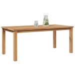 vidaXL Masă de cafea Maro 110 x 55 x 45 cm Lemn masiv de tec vidaXL Masă de cafea Maro 110 x 55 x 45 cm Lemn masiv de tec