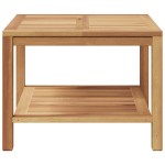 vidaXL Masă de cafea Maro 60 x 60 x 45 cm Lemn masiv de tec vidaXL Masă de cafea Maro 60 x 60 x 45 cm Lemn masiv de tec