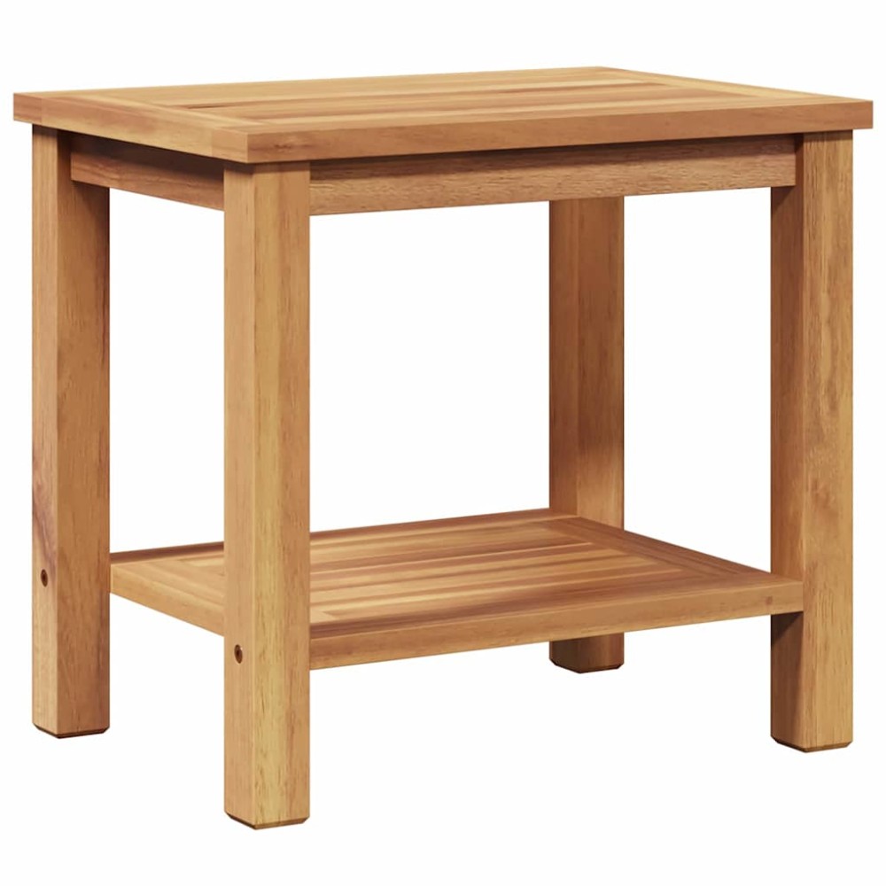 vidaXL Masă de cafea Maro 50 x 35 x 45 cm Lemn masiv de tec