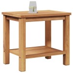 vidaXL Masă de cafea Maro 50 x 35 x 45 cm Lemn masiv de tec