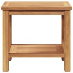 vidaXL Masă de cafea Maro 50 x 35 x 45 cm Lemn masiv de tec