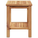 vidaXL Masă de cafea Maro 50 x 35 x 45 cm Lemn masiv de tec