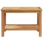 vidaXL Masă de cafea Maro 70 x 40 x 45 cm Lemn masiv de tec vidaXL Masă de cafea Maro 70 x 40 x 45 cm Lemn masiv de tec