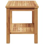 vidaXL Masă de cafea Maro 70 x 40 x 45 cm Lemn masiv de tec vidaXL Masă de cafea Maro 70 x 40 x 45 cm Lemn masiv de tec