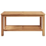 vidaXL Masă de cafea Maro 90 x 50 x 45 cm Lemn masiv de tec vidaXL Masă de cafea Maro 90 x 50 x 45 cm Lemn masiv de tec