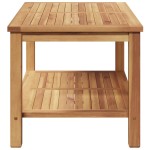 vidaXL Masă de cafea Maro 90 x 50 x 45 cm Lemn masiv de tec vidaXL Masă de cafea Maro 90 x 50 x 45 cm Lemn masiv de tec